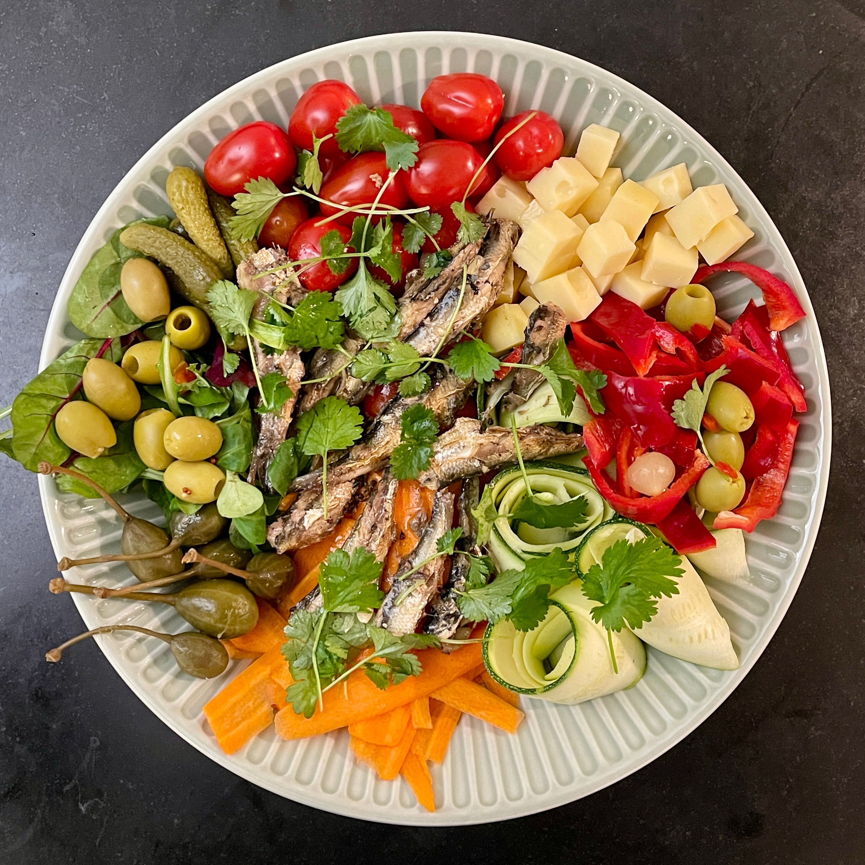 The Sardine Lunch Plate