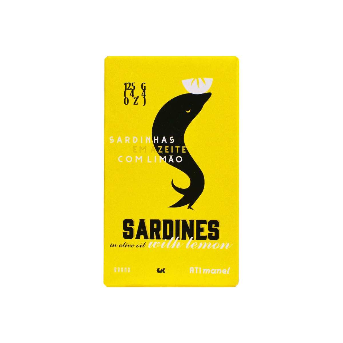 Sardines in Olive Oil with Lemon