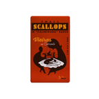 Små pilgrimsmusslor i caldeiradasås