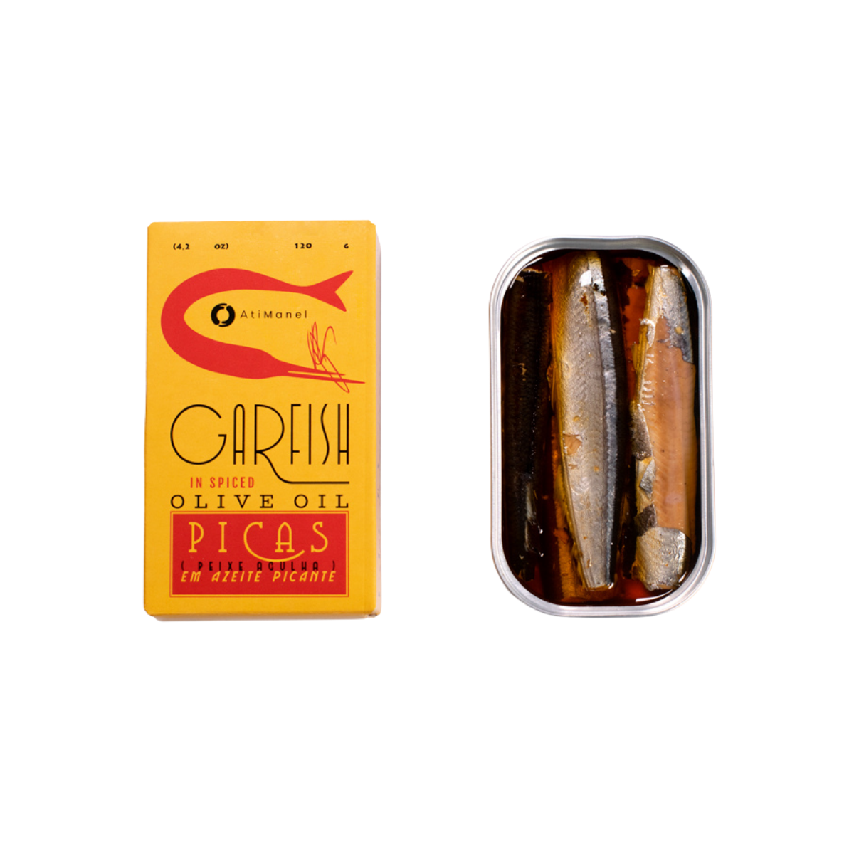 Spiced Garfish in Olive Oil