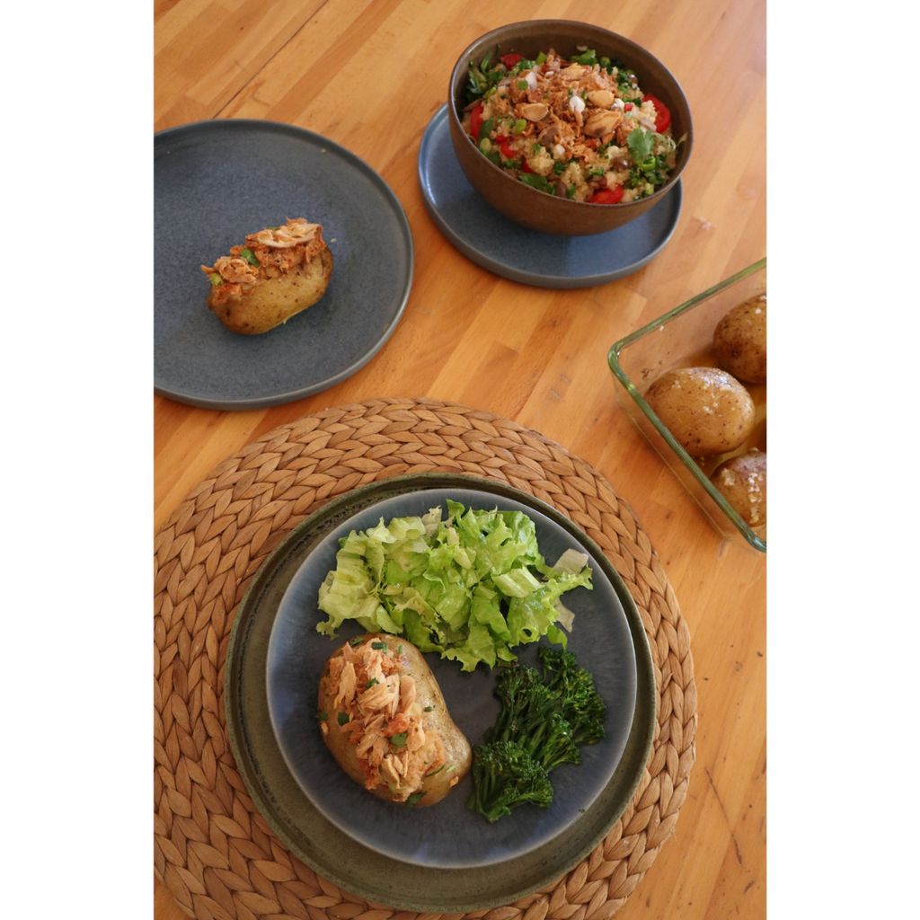 Mackerel with Olives and Almonds
