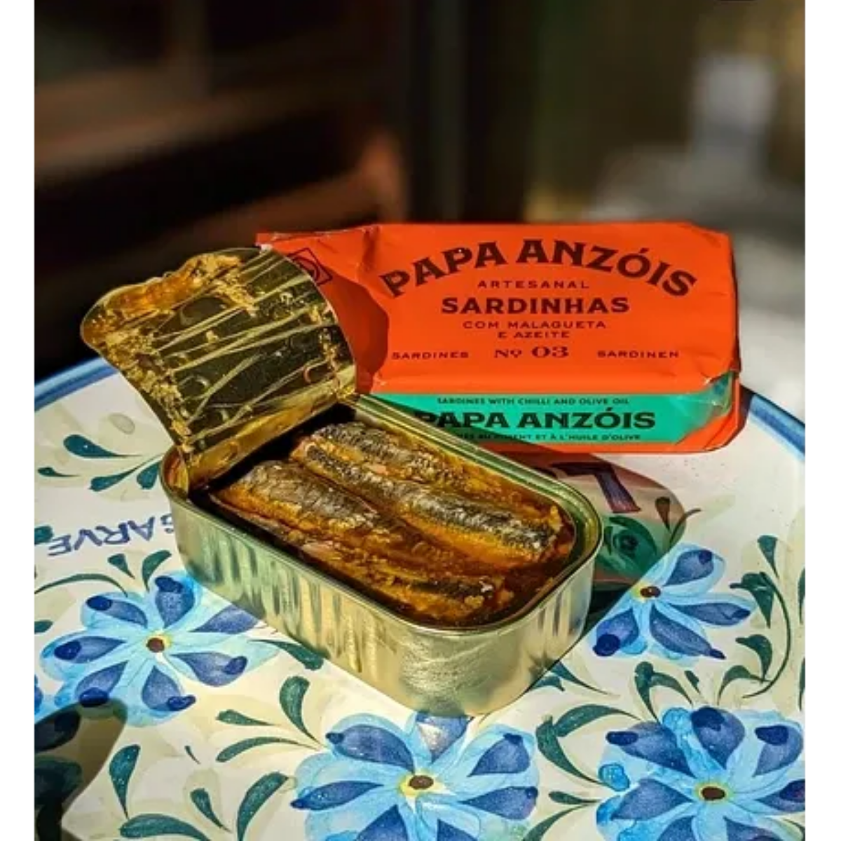 Sardiner i olivolja med chili