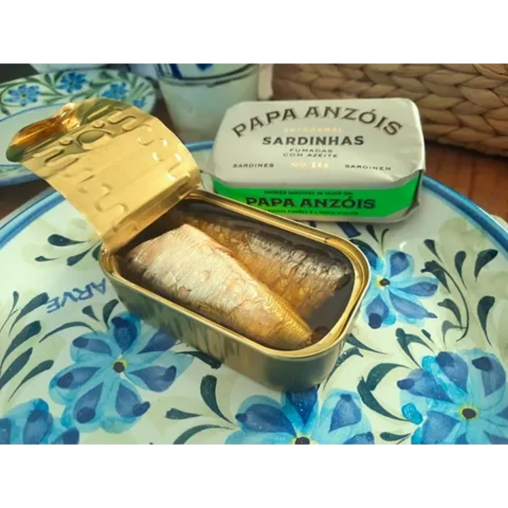 Smoked Sardines with Virgin Olive Oil