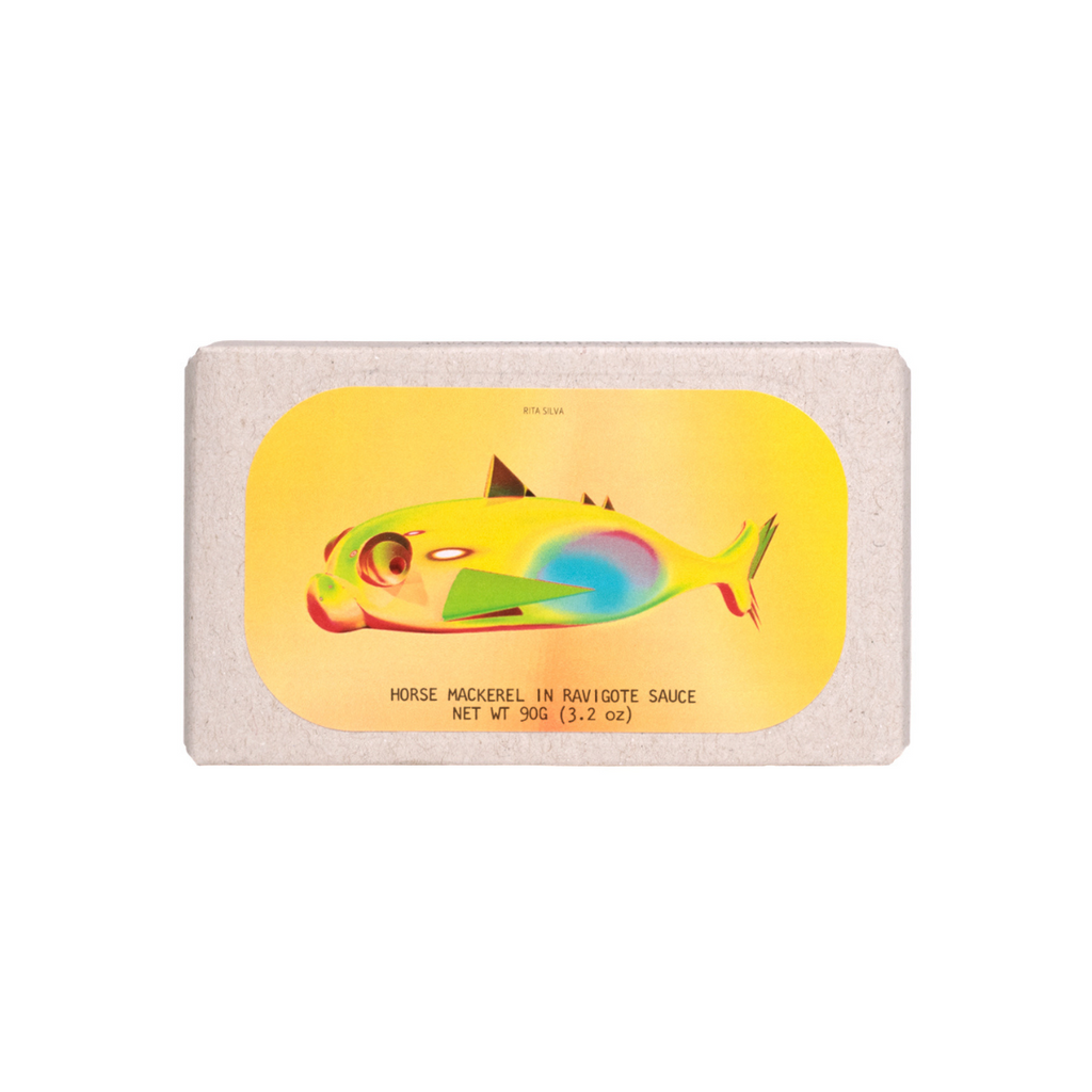 Taggmakrill i ravigottesås