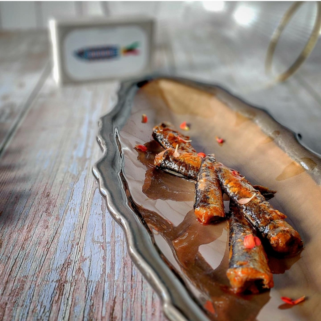 Small Sardines in Tomato Sauce