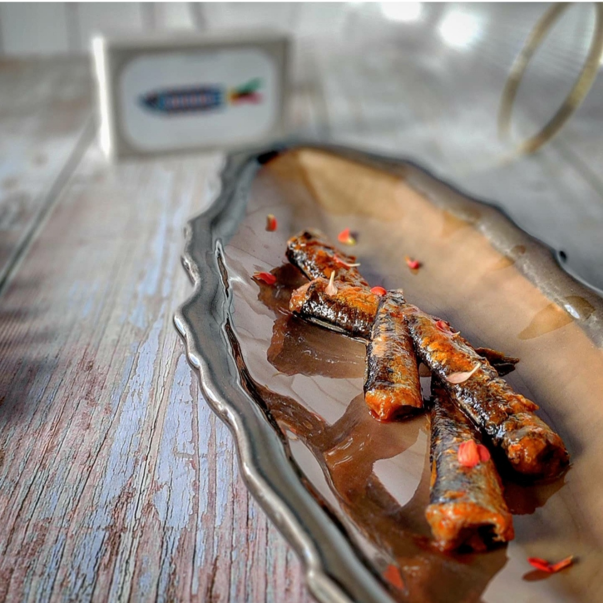 Small Sardines in Tomato Sauce