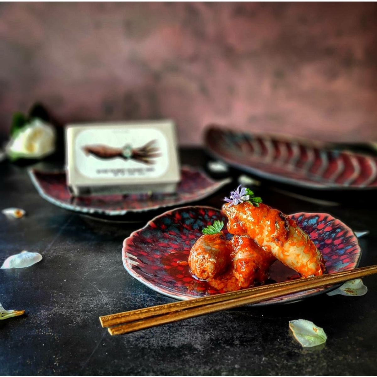 Kryddad bläckfisk i Ragoutsås