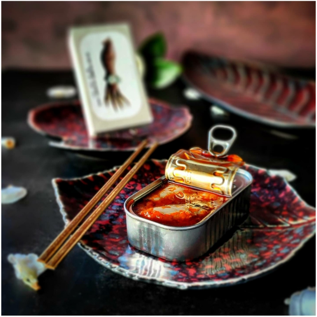 Kryddad bläckfisk i Ragoutsås