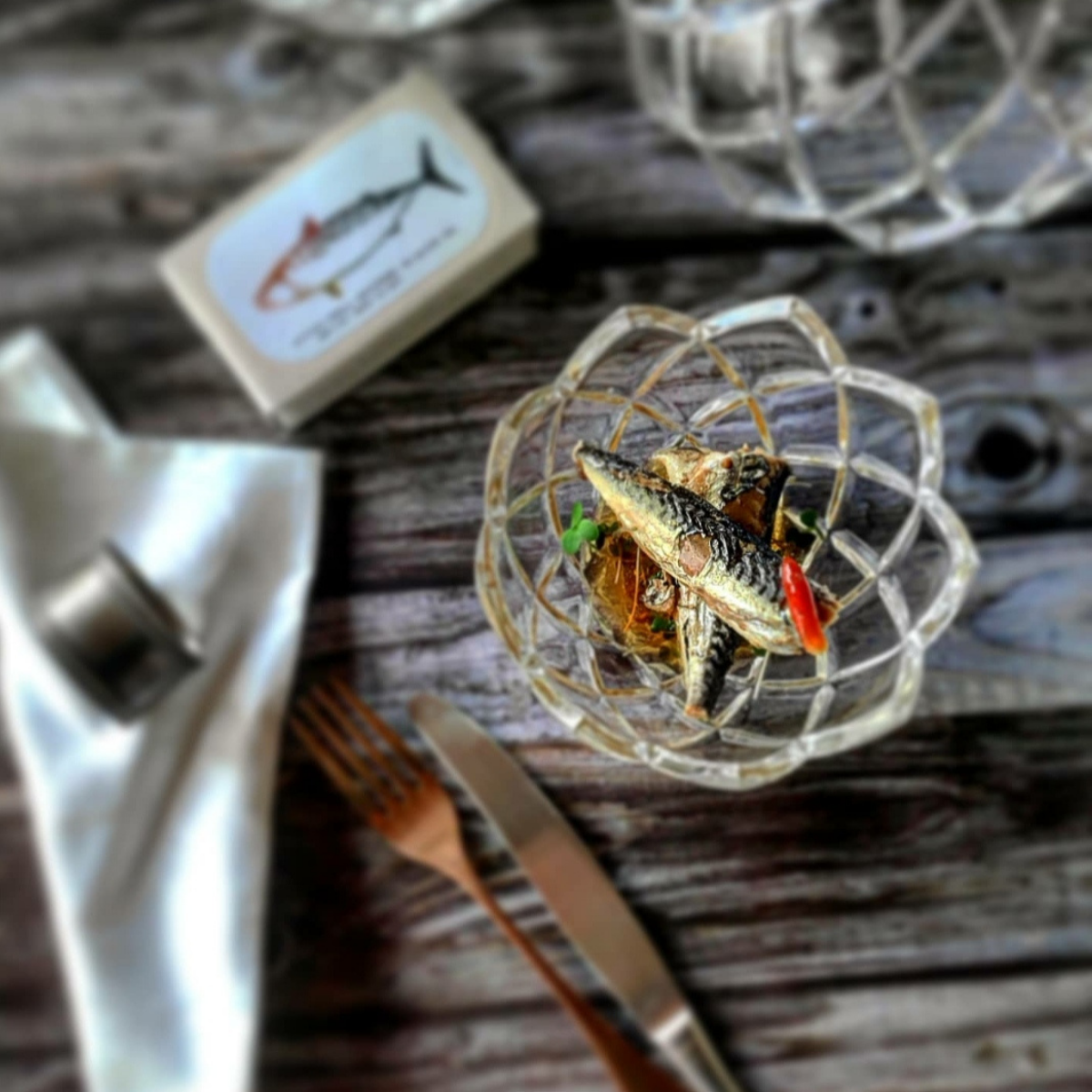Spiced Small Mackerel In Olive Oil