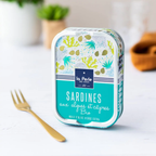 Sardiner med ekologiska alger och kapris