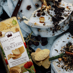 Hantverkskex med Parmigiano Reggiano-ost ​​och olivolja