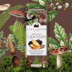 Handgjorda veganska svarta tryffel- och olivoljekex