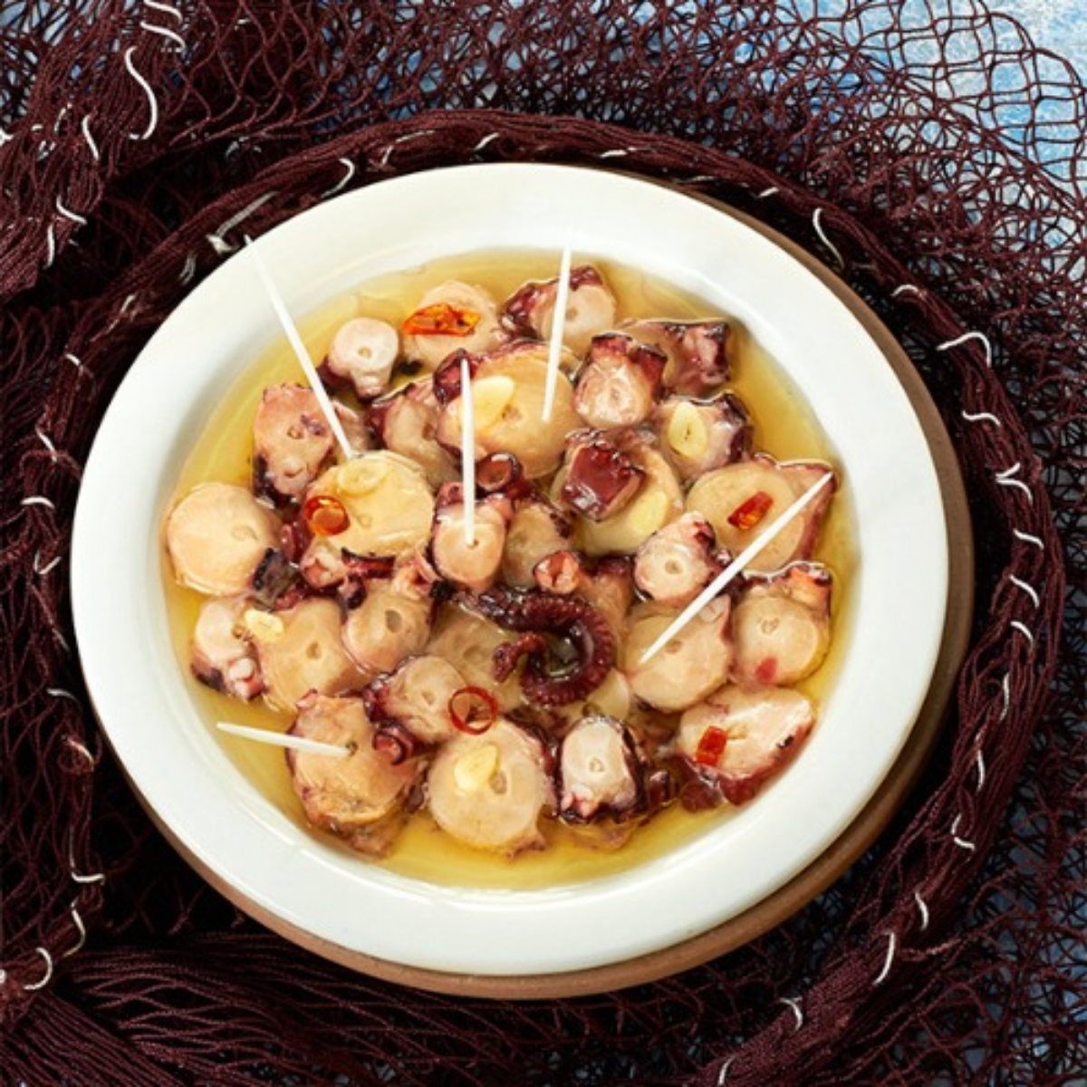 Octopus in Garlic