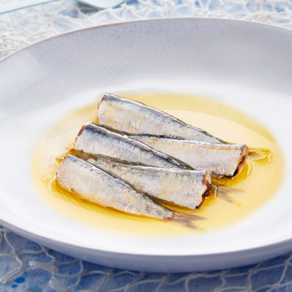 Spicy Small Sardines in Olive Oil