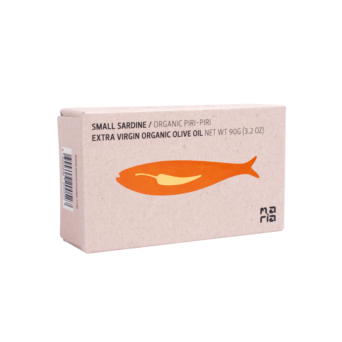 Kryddade små sardiner i extra jungfruolja av ekologisk olivolja