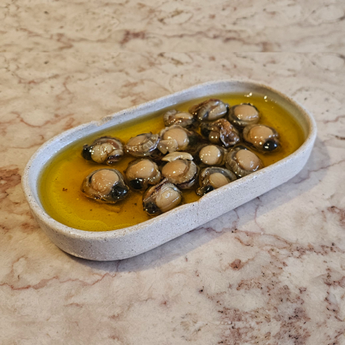 Bay Scallops in Spicy Olive Oil