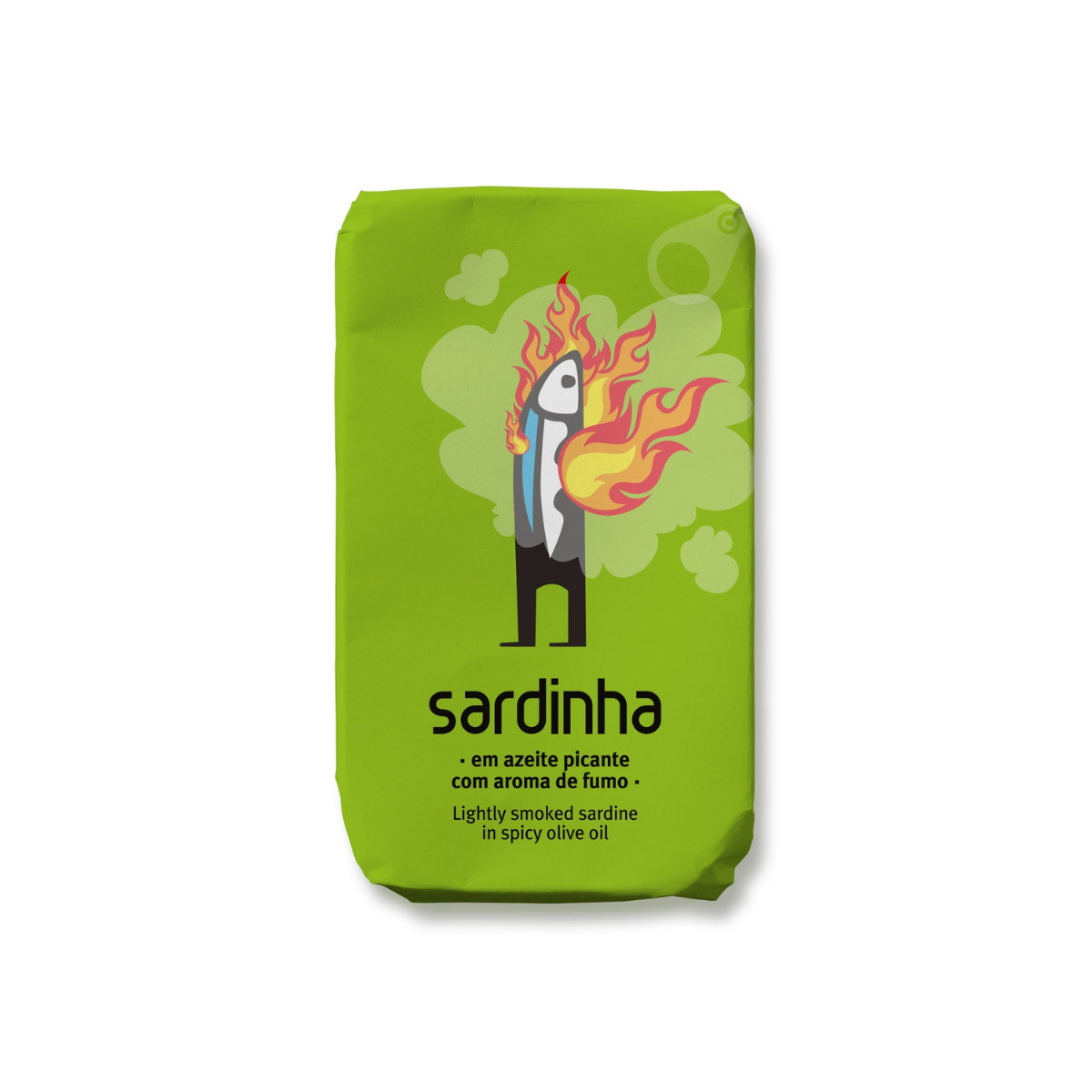 Lättrökt sardiner i kryddig olivolja