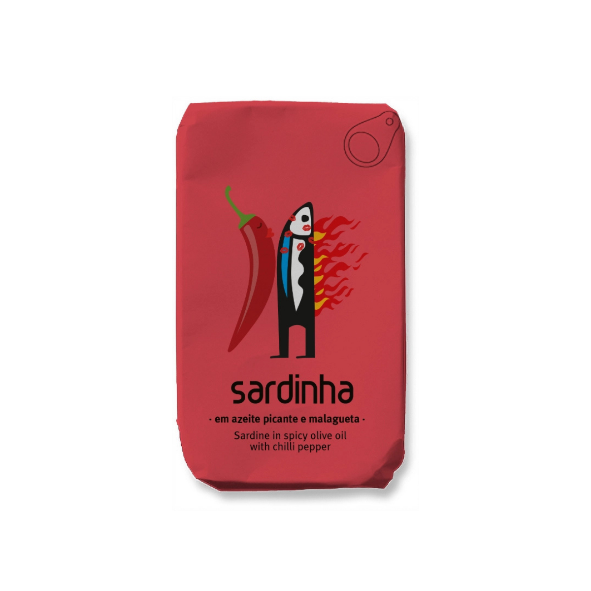 Sardiner i kryddig olivolja och chilipeppar