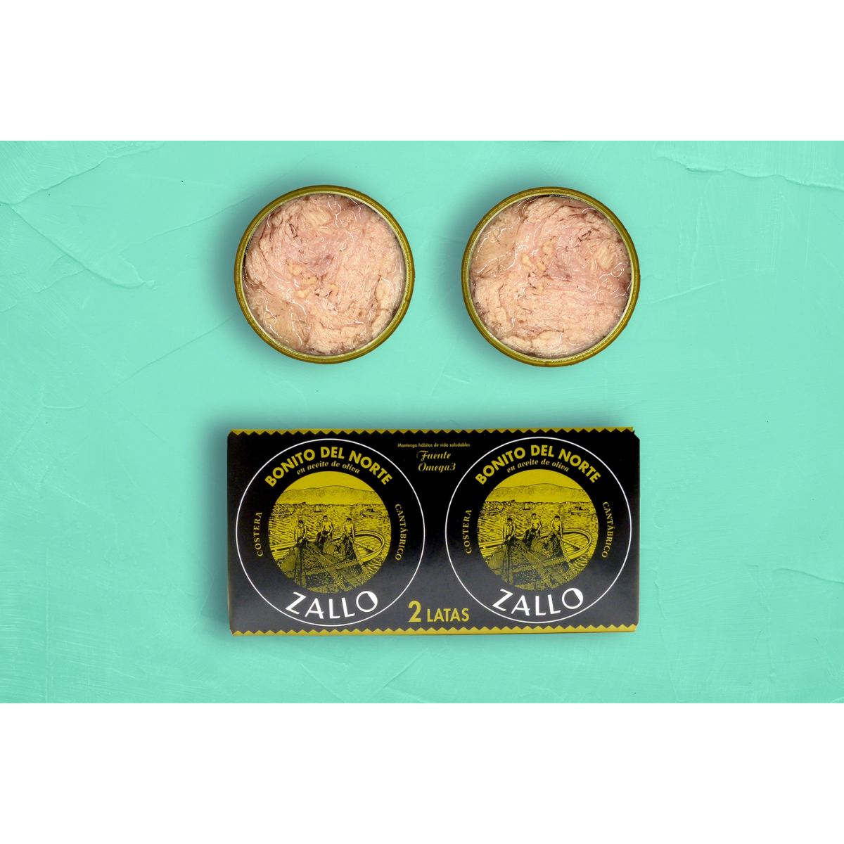 Bonito del Norte in Olive Oil, 2-Tin Pack